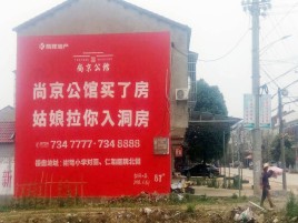  桐庐墙体广告在乡镇、农村市场的媒体优势