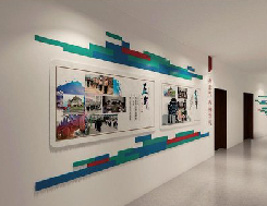 桐庐企业文化墙用什么材料好?